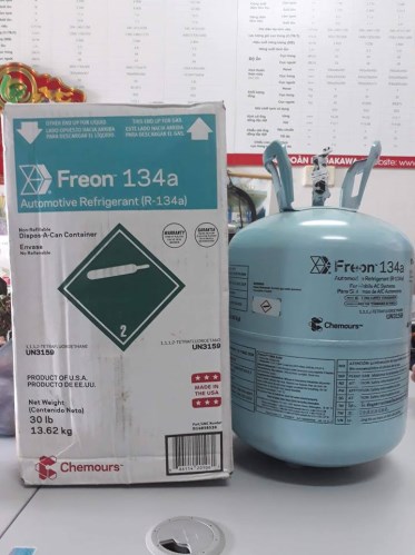 Gas lạnh R134 Freon Chemours USA